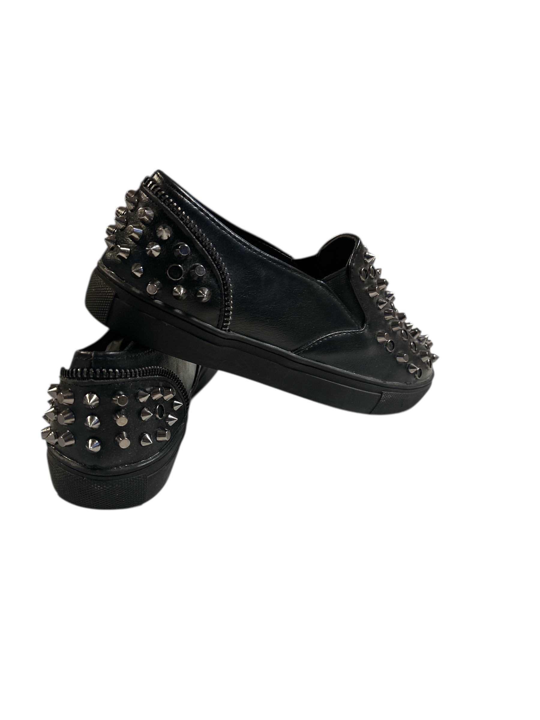 Scarpe Basse Nere Con Borche 36 Nuove