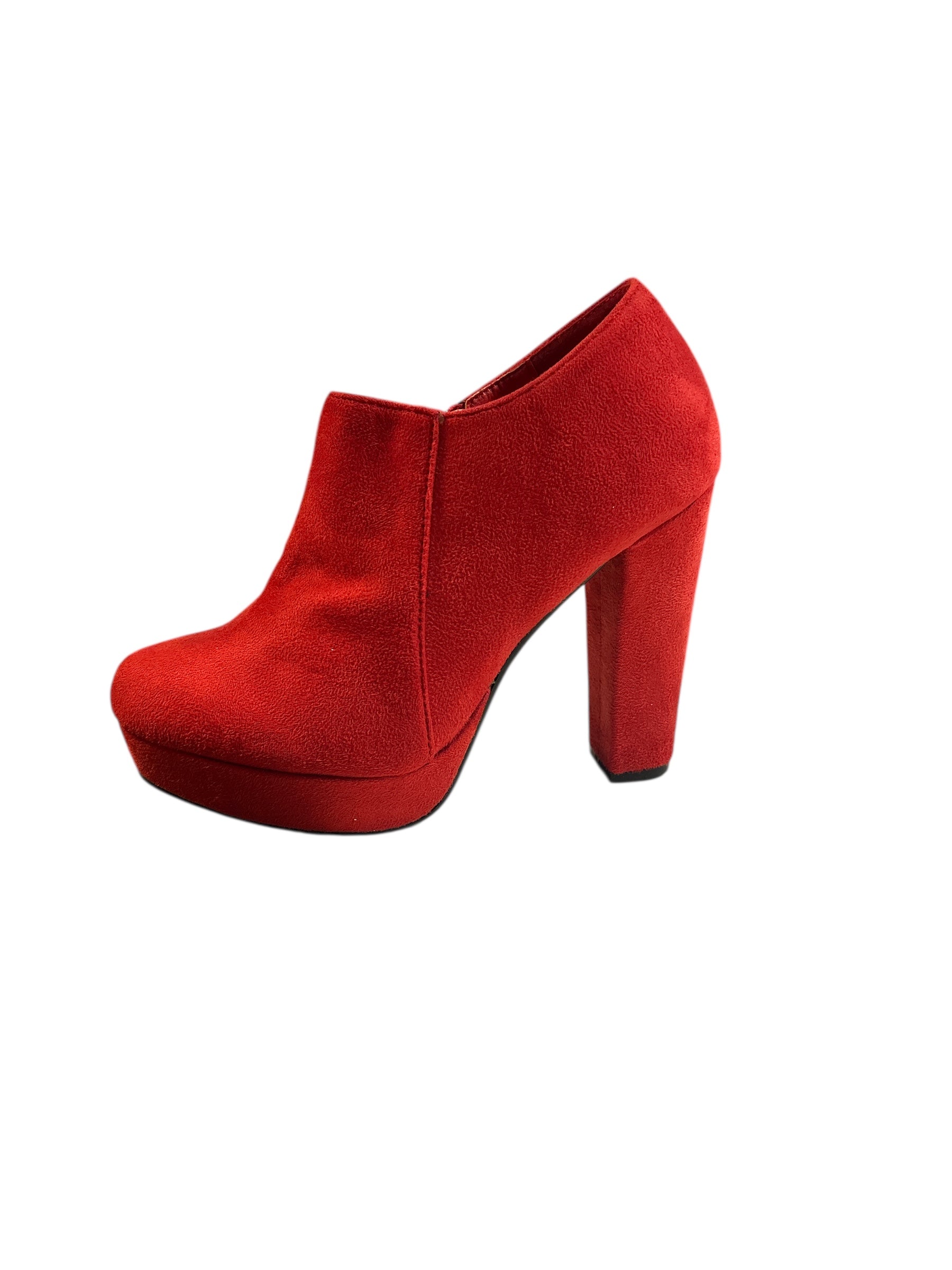 Scarpe Rosse Tacco Alto Plateau Nuove Nr 41