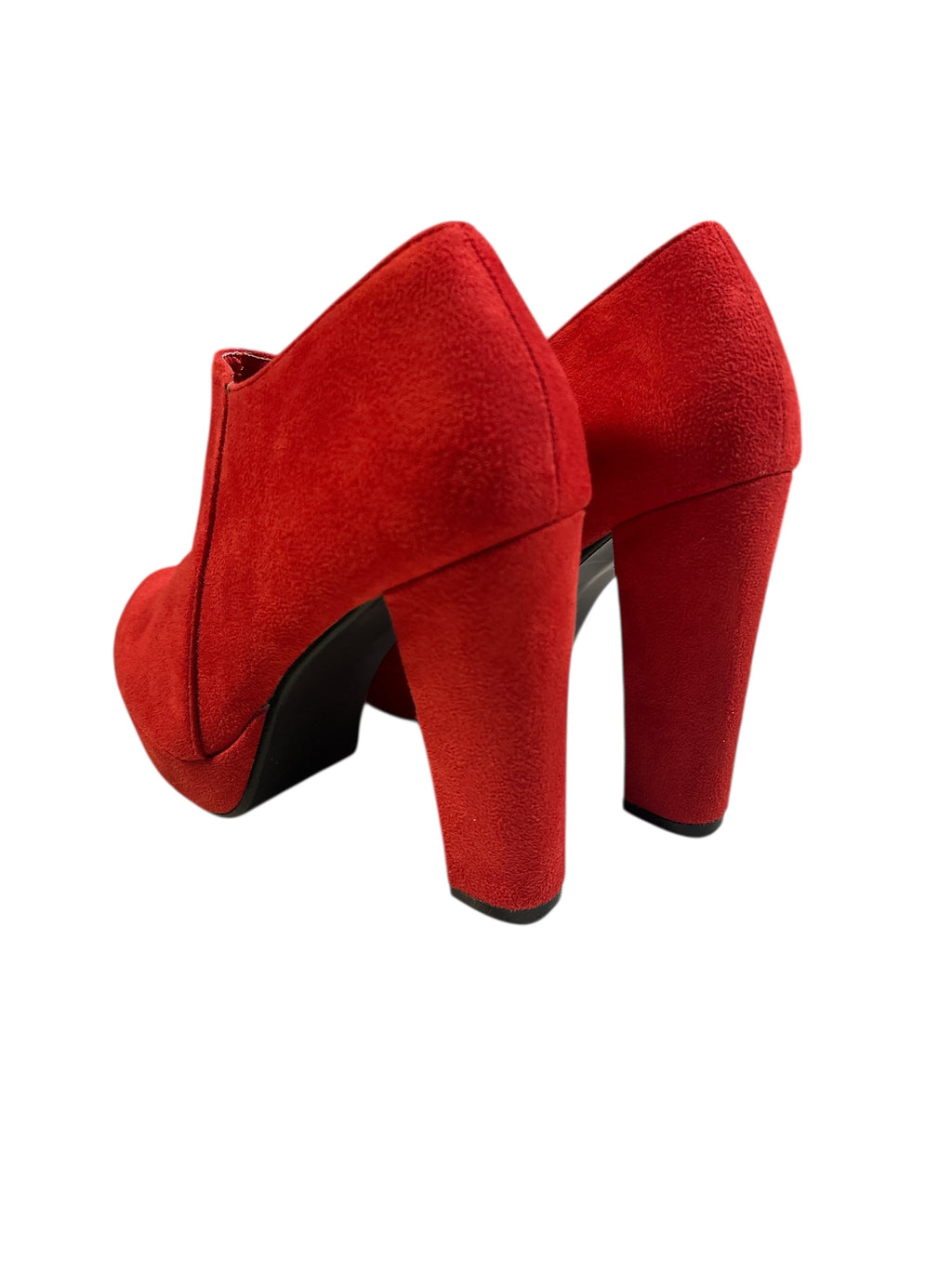 Scarpe Rosse Tacco Alto Plateau Nuove Nr 40