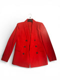 Blazer Rosso Nuovo S/m Donna