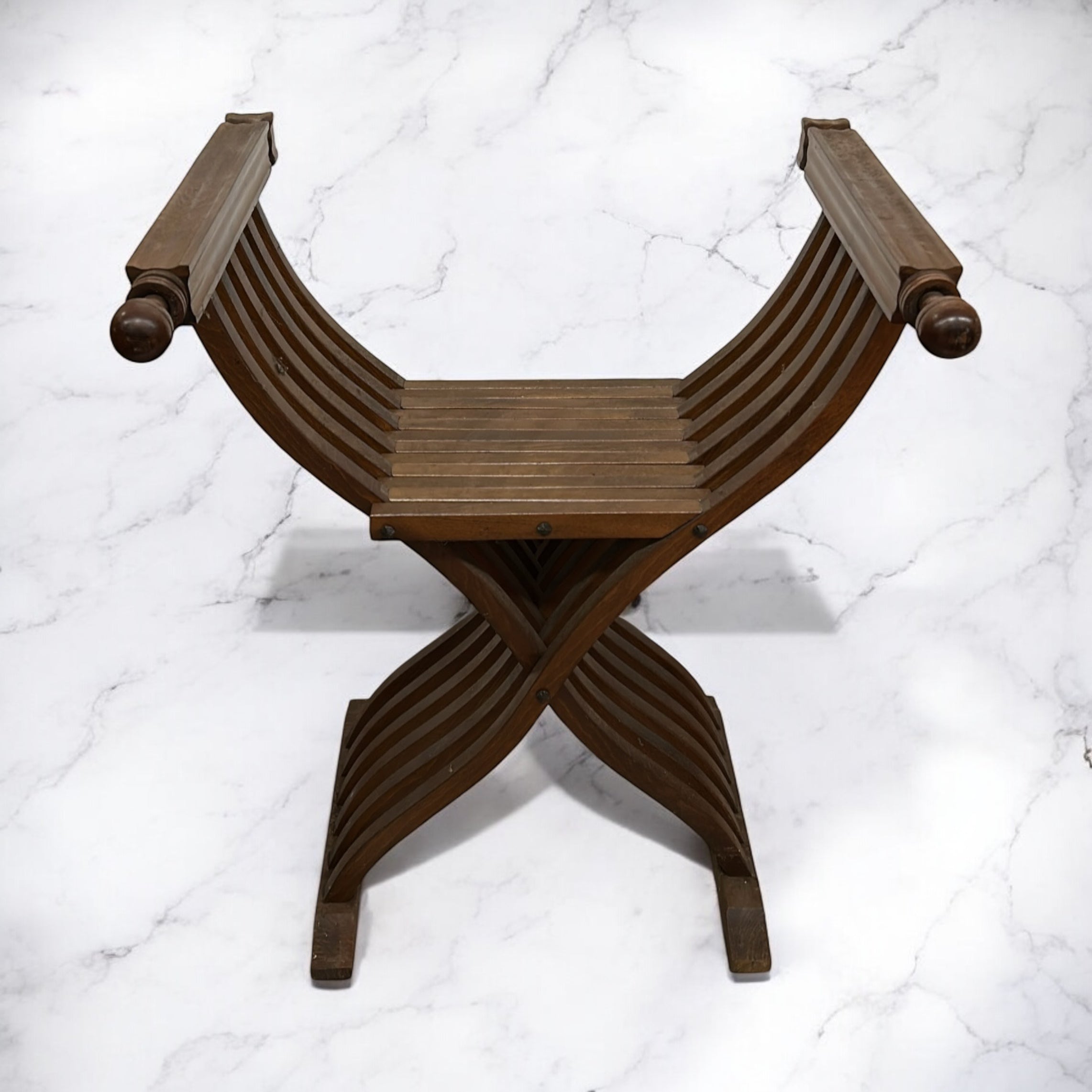 Sgabello sedia tipo Savonarola