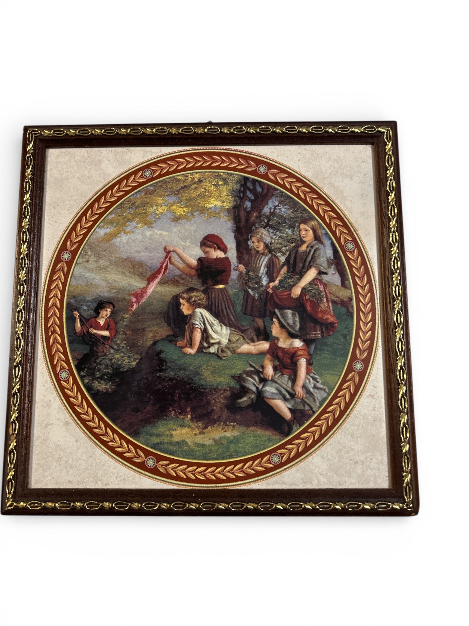 Quadro Con Piastrella Ceramica
