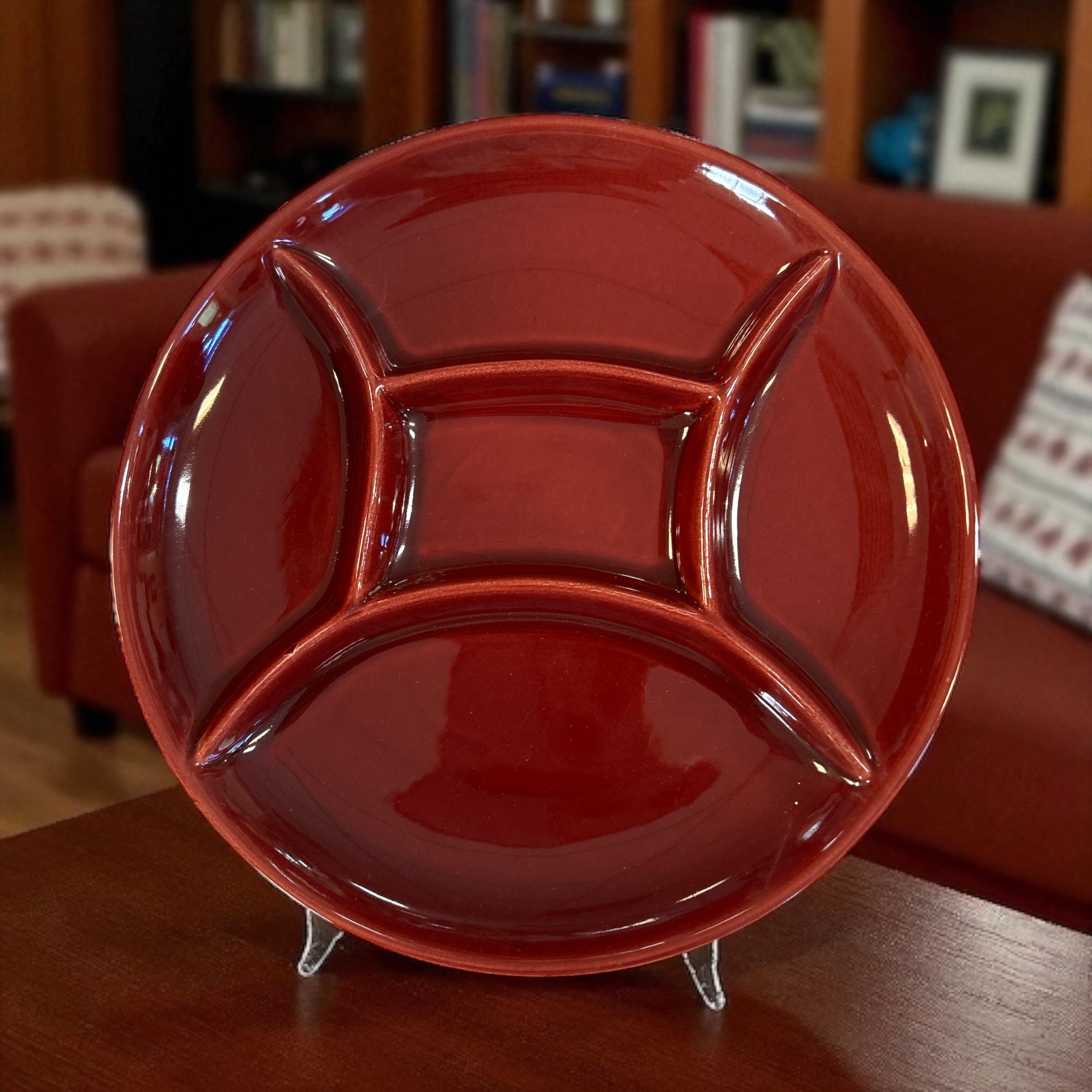 Piatto Antipasti Rosso per Fondue o bourguignonne