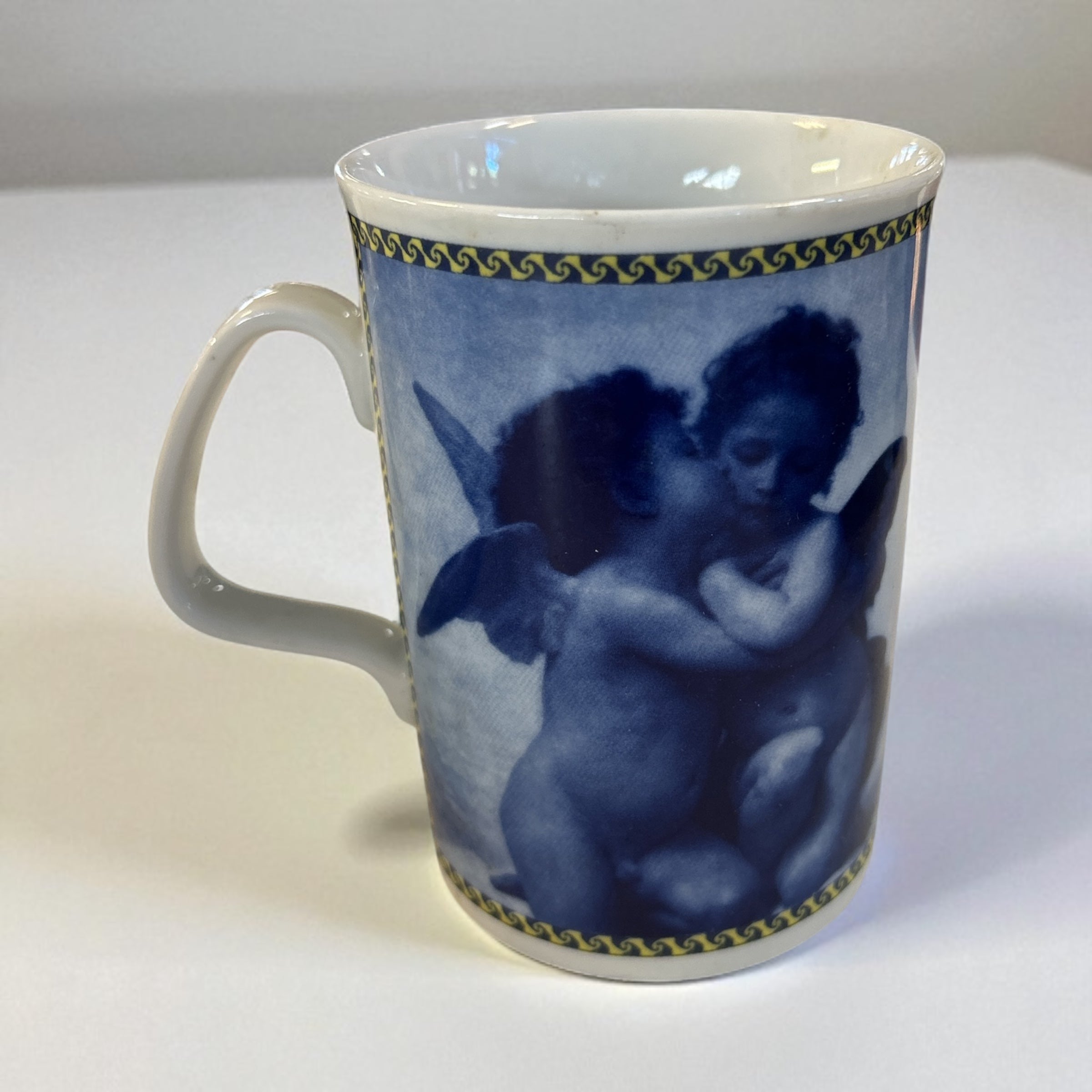 Mug con coppia Putti Cobalt Collection Grand’Italia