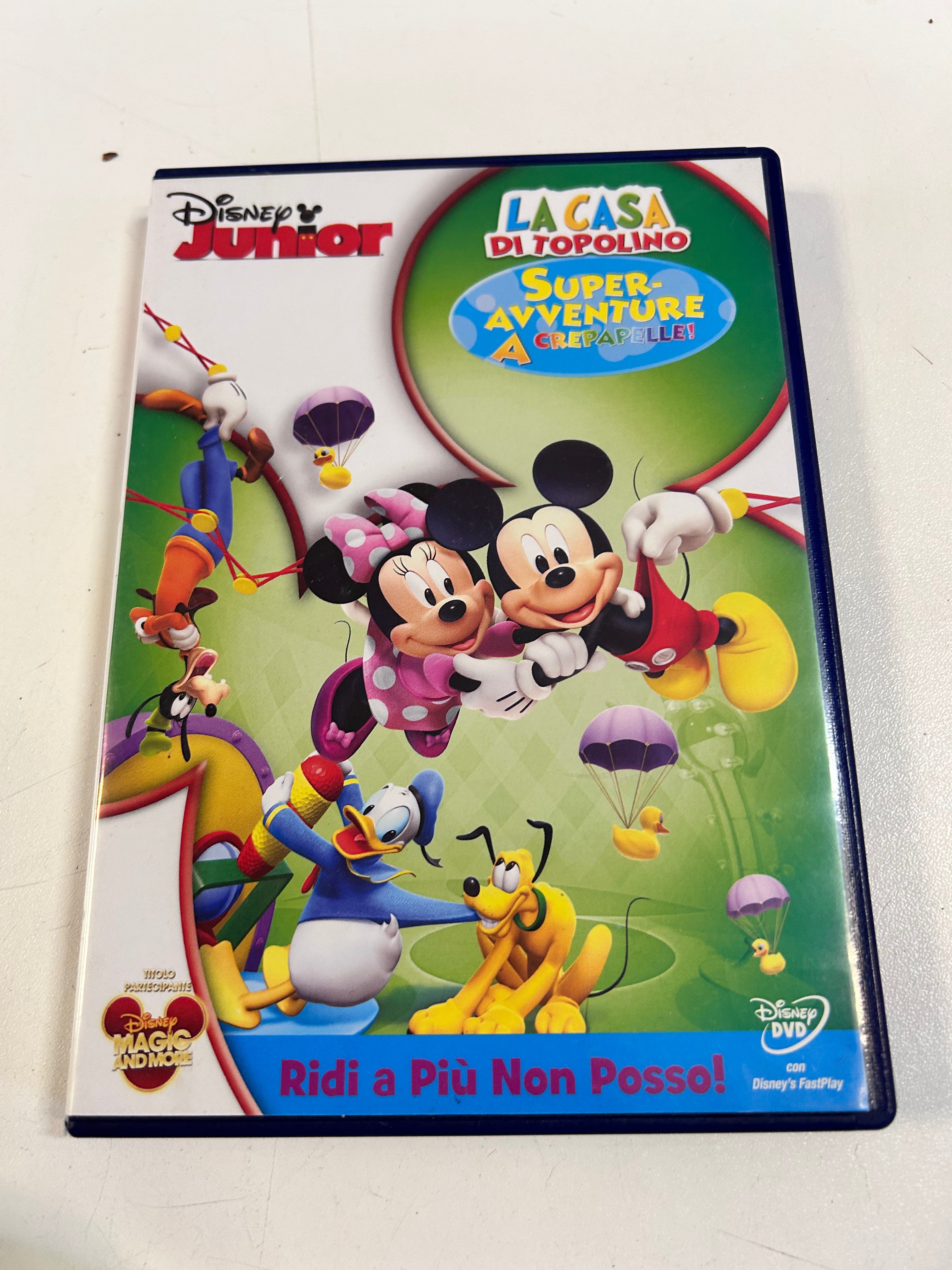 Dvd La Casa Di Topolino - Ridi A Più Non Posso