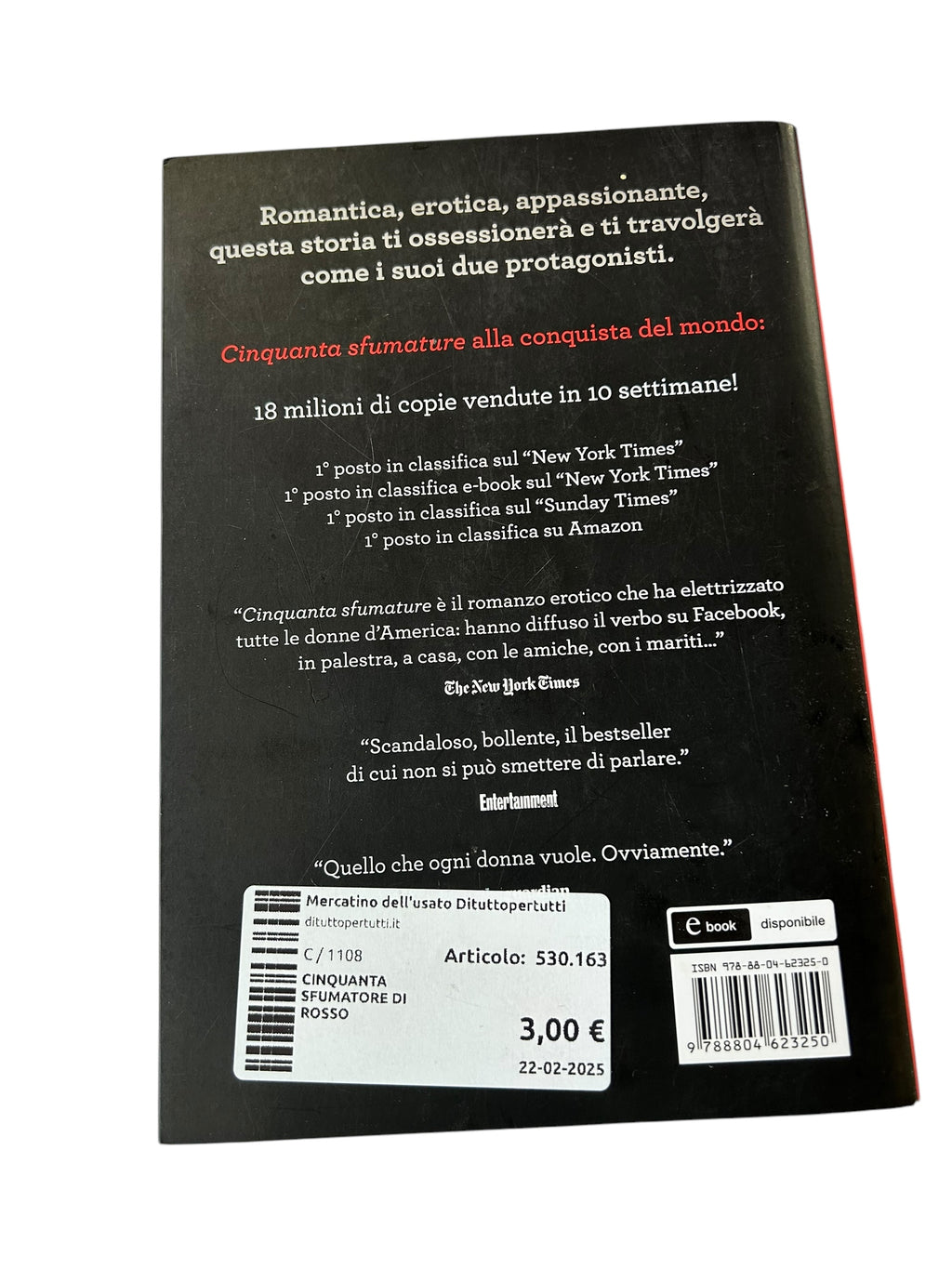 Cinquanta Sfumature Di Rosso - E. L. James