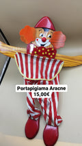 Portapigiama Clown Legno Aracne
