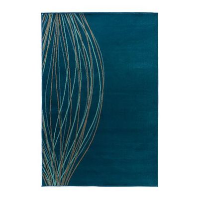 Tappeto Azzurro Cm 133x195 Malin Blad