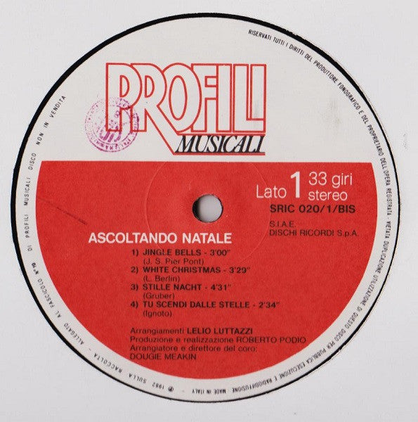 Ascoltando Natale - Lelio Luttazzi LP