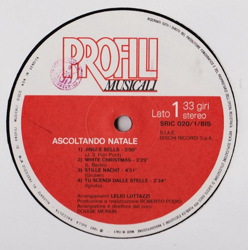 Ascoltando Natale - Lelio Luttazzi LP