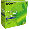 10 Floppy Disc Sony MFD 144 mb Nuovi