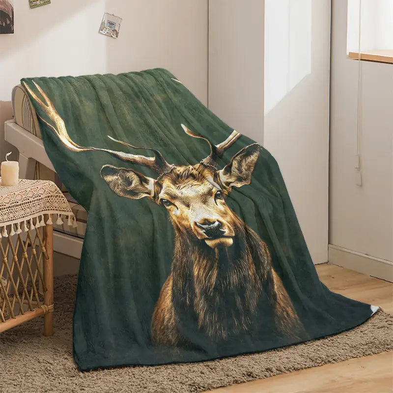 Plaid Pile Cervo Nuovo Cm 100x70