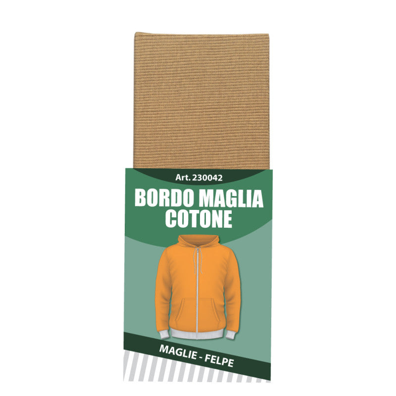 Bordomaglia Cotone, Ideale Per Rinnovare Capi Estivi Ed Invernali. Col. 91 Beige