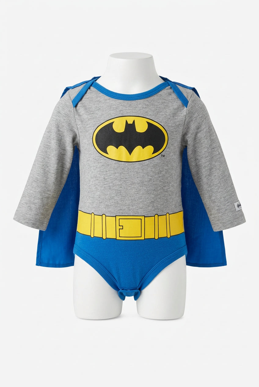 Body Batman Con Mantello 6/9 Anni