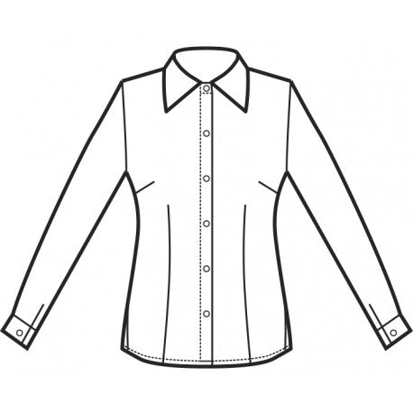 Camicetta Kyoto Bianca Isacco 025322 Tg. L