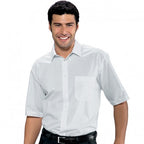 Camicia Pol/cot Manica Corta Bianca Isacco 062100 Tg. M