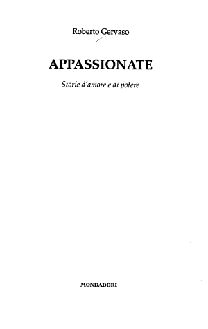 Appassionate - Roberto Gervaso