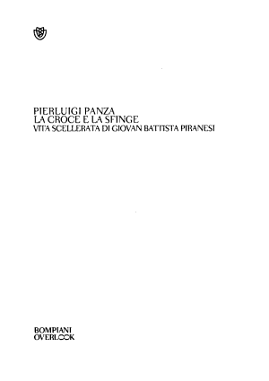 La Croce E La Sfinge - Pierluigi Panza