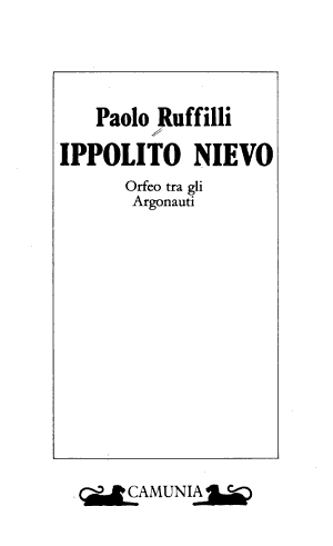 Ippolito Nievo - Paolo Ruffilli