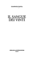 Il Sangue Dei Vinti - Giampaolo Pansa