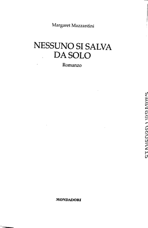 Nessuno Si Salva Da Solo - Margaret Mazzantini