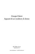Appunti Di Un Venditore Di Donne - Giorgio Faletti