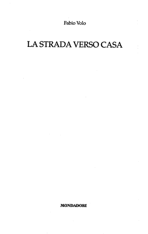 La Strada Verso Casa - Fabio Volo