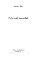 Pochi Inutili Nascondigli - Giorgio Faletti