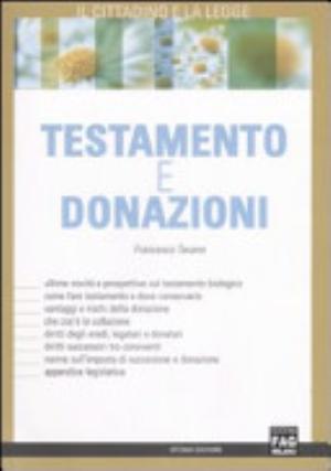 Testamento E Donazioni - Francesco Tavano