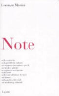 Note - Lorenzo Marini