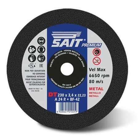 Disco Sait Premium Pro Taglio - 125x3.2 A24r - Taglio Metallo Nuovo