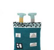 Cuscino Casetta Nuovo Fabliek In Cotone Organico