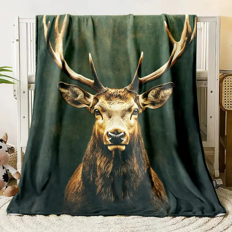 Plaid Pile Cervo Nuovo Cm 100x70