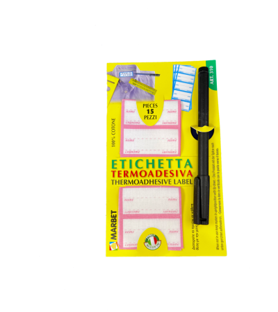 Etichette Marcabiancheria Termoadesive