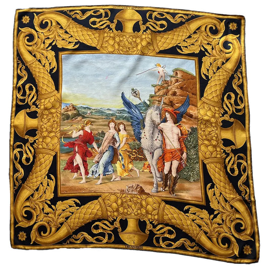 ** Foulard In Seta Trussardi Omaggio A Mantegna
