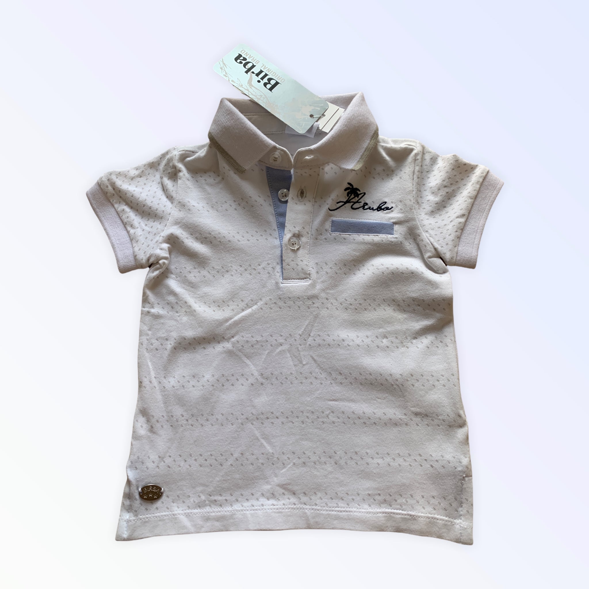 Polo T-shirt Birba 6 Mesi Nuova Bimbo