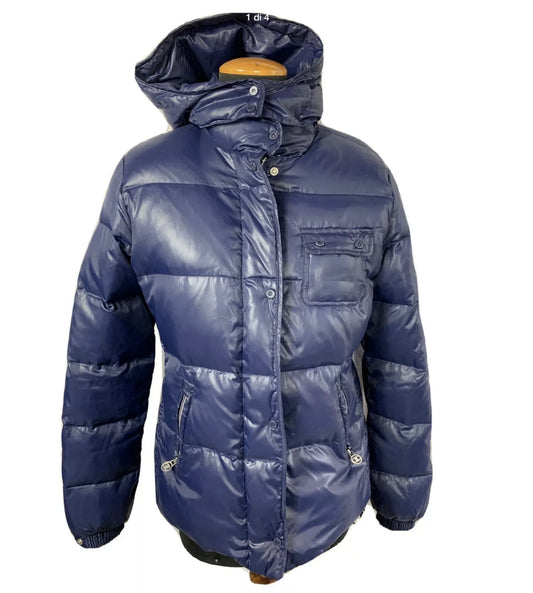 Piumino Donna Champion Blu Tg. M Giacca Imbottita Invernale .