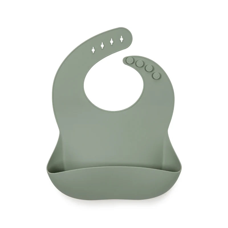 Bavaglino In Silicone Nuovo Soina Verde Salvia