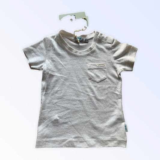 T-shirt Bianca Melby 9 Mesi Nuova Bimbo
