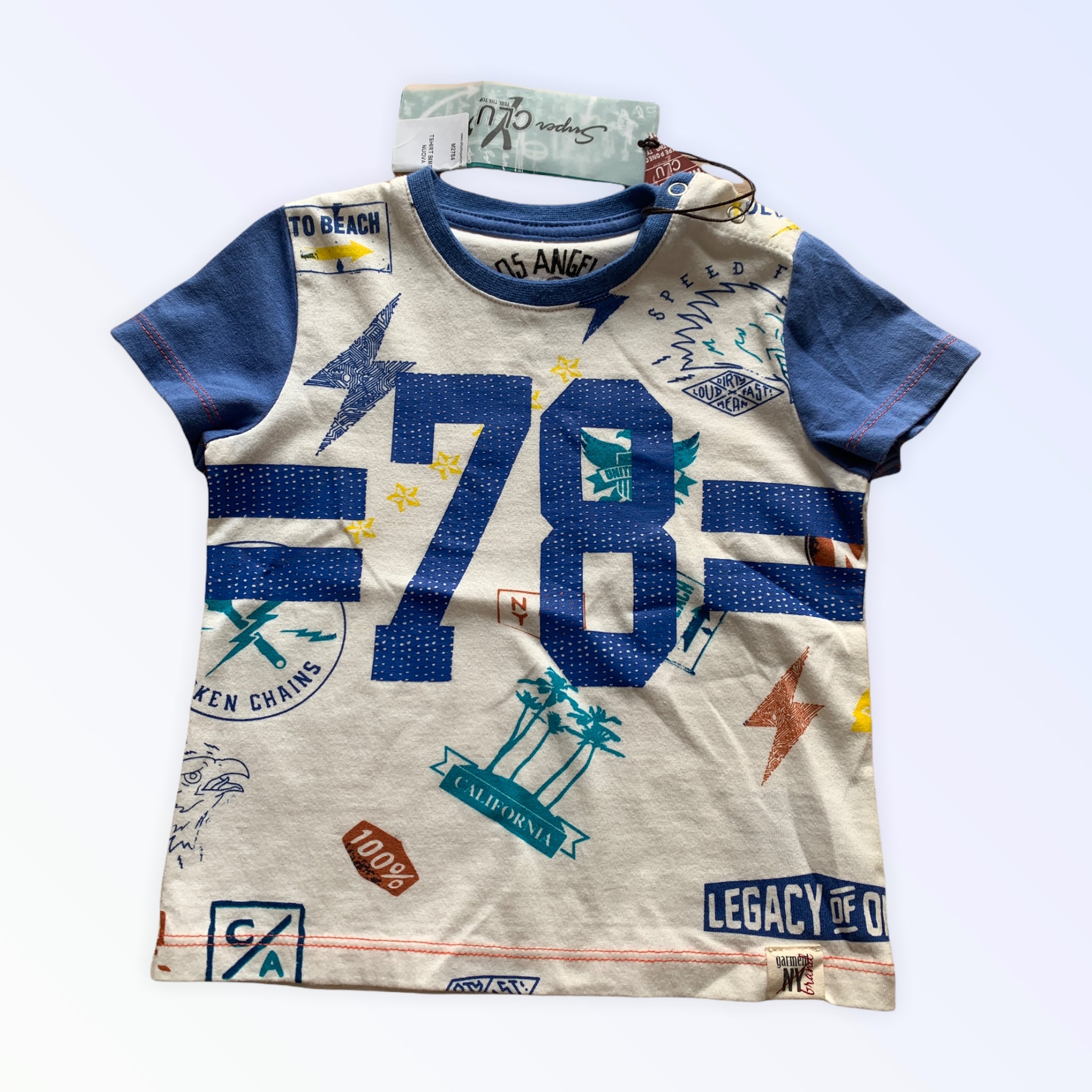 T-shirt Yclu 18 Mesi Nuova Bimbo