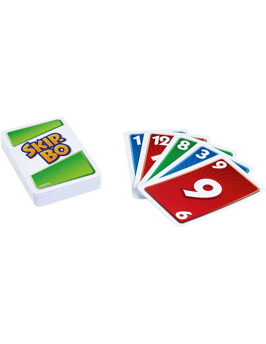 Mattel Games Skipbo, Gioco di Carte per Tutta la Famiglia