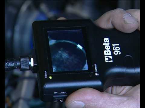 Videoscopio elettronico con sonda flessibile telecamera di ispezione
