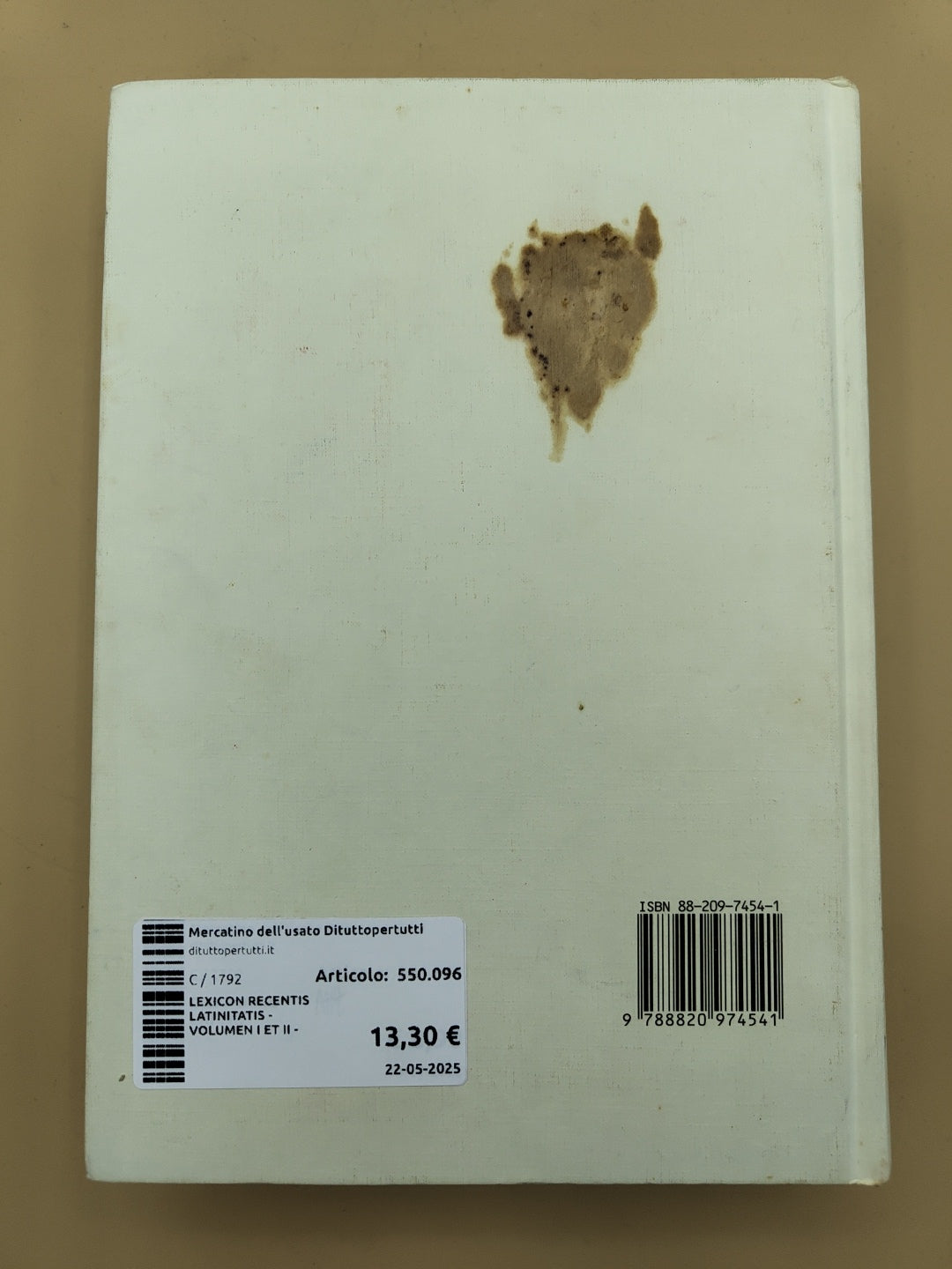Lexicon Recentis Latinitatis - Volumen I Et Ii - Libraria Editoria Vaticana