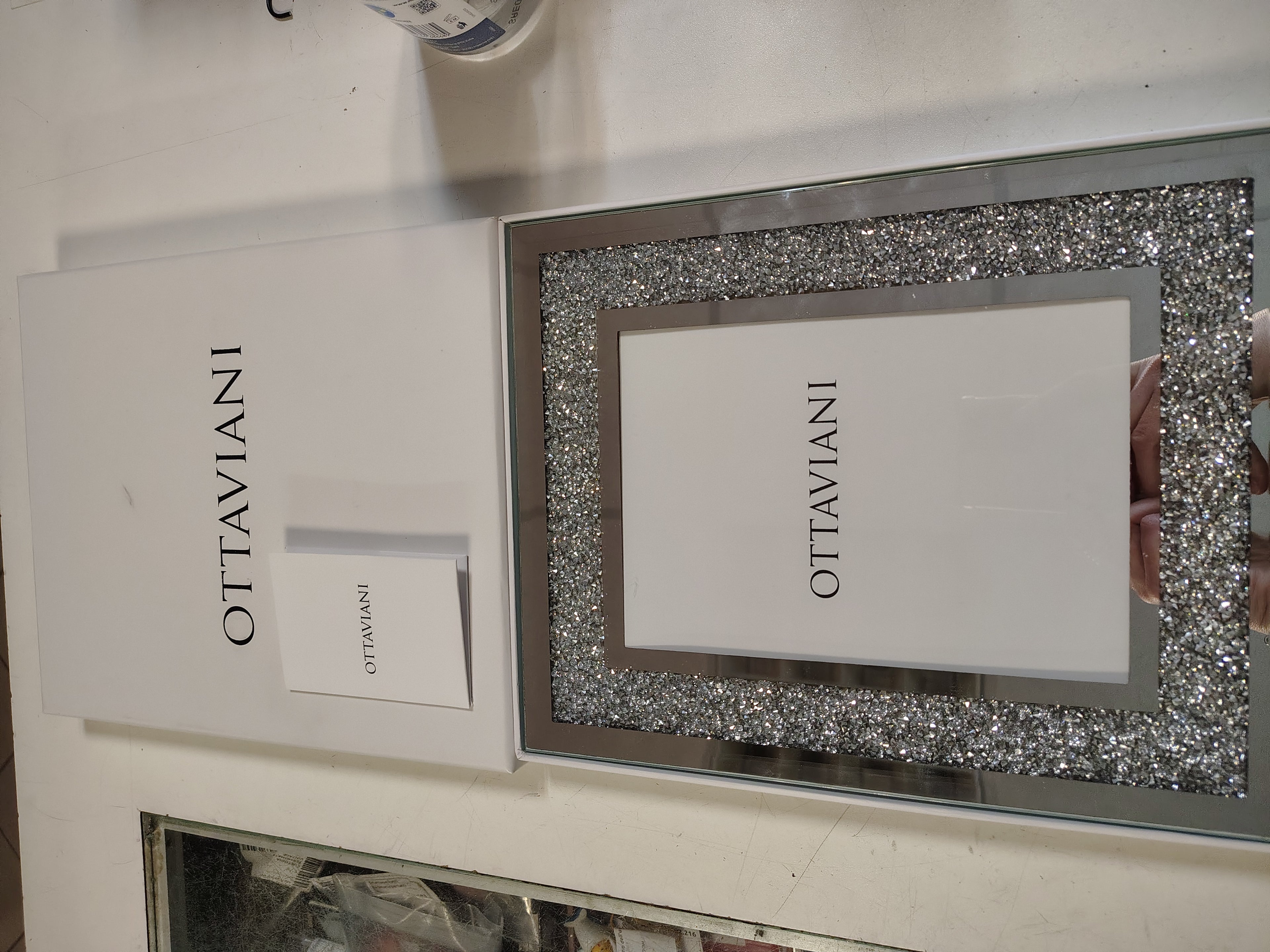 Cornice Ottaviani in cristallo con strass Nuova