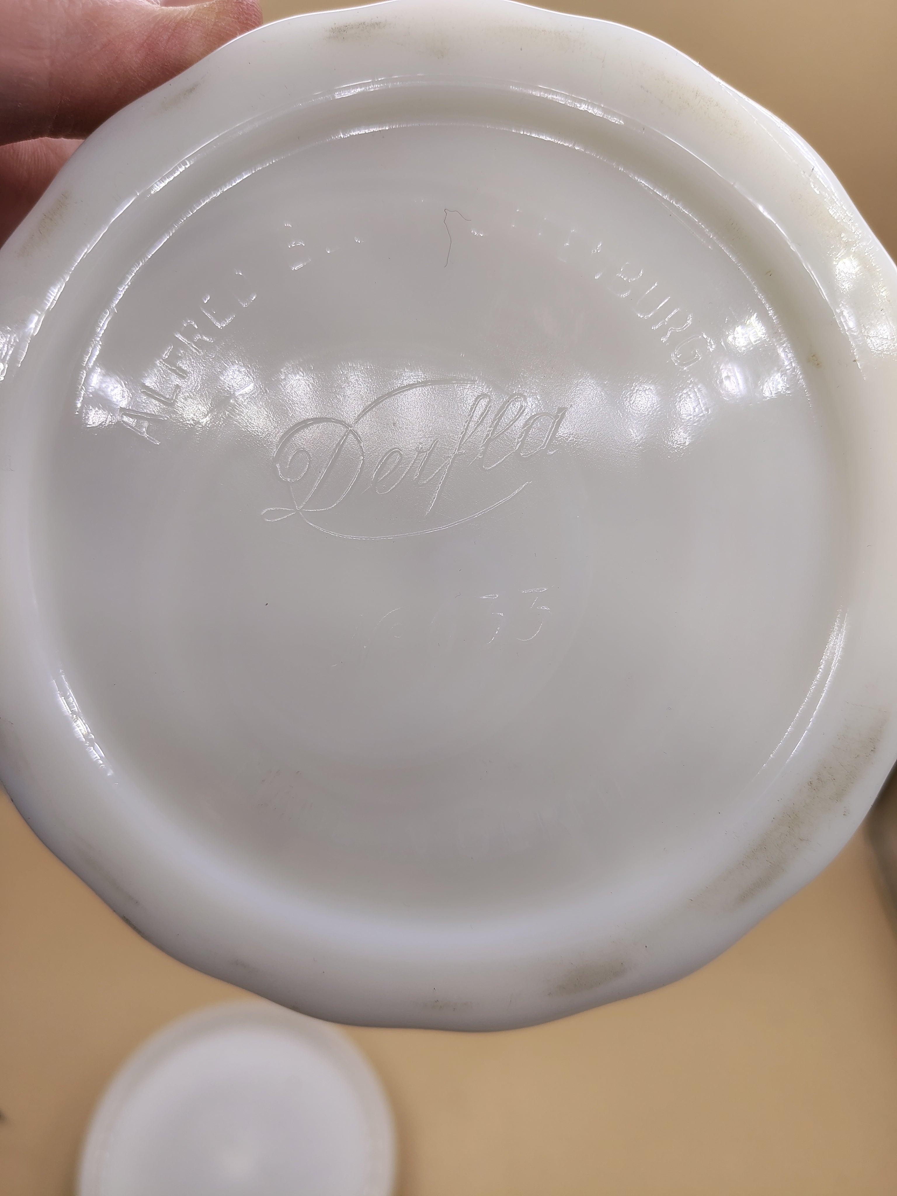 Scatola Opalina Alfred Becht Offenburg. Derfla Germania