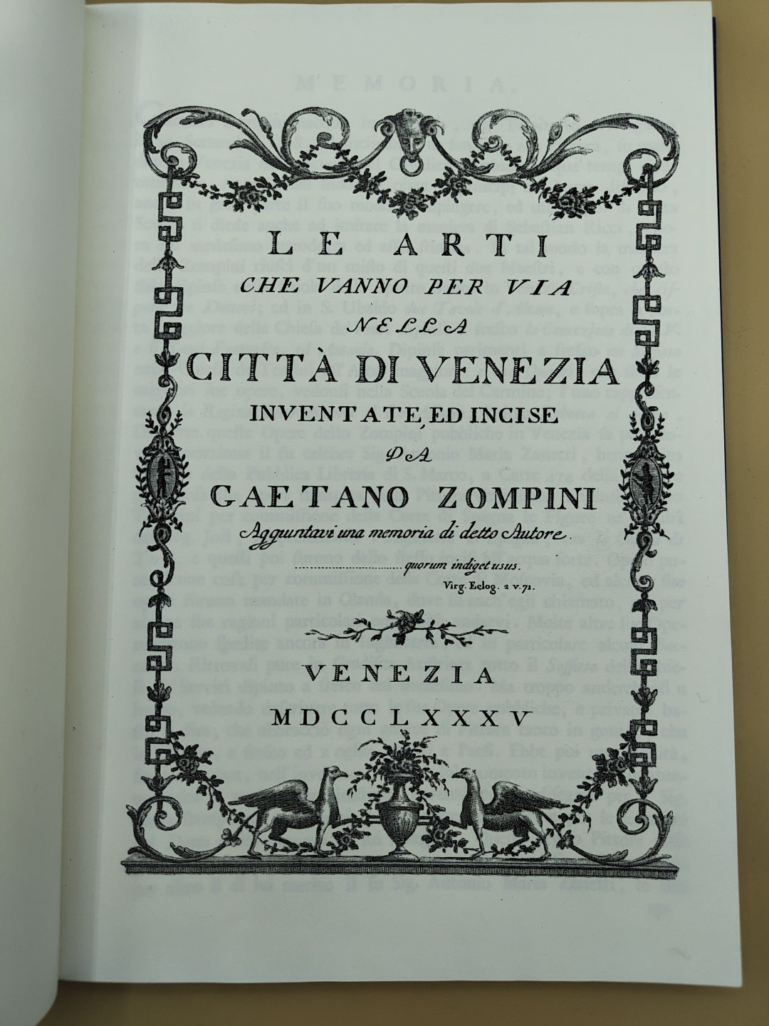 Le Arti Che Vanno Per Via Nella Città Di Venezia Inventate Ed Incise Da Gaetano Zompini