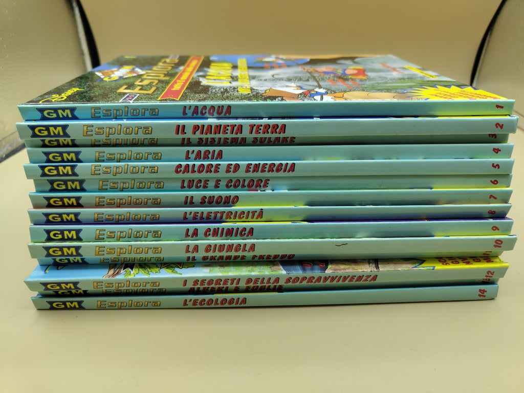 14 Libri Esplora Tutto Il Mondo Delle Scienze Giovani Marmotte Disney