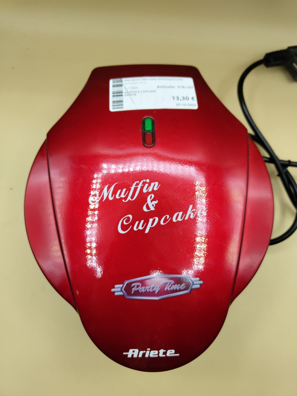 Piastra per Muffin E Cupcake Ariete