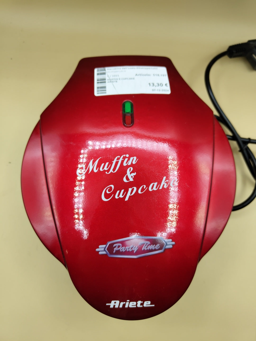 Piastra per Muffin E Cupcake Ariete