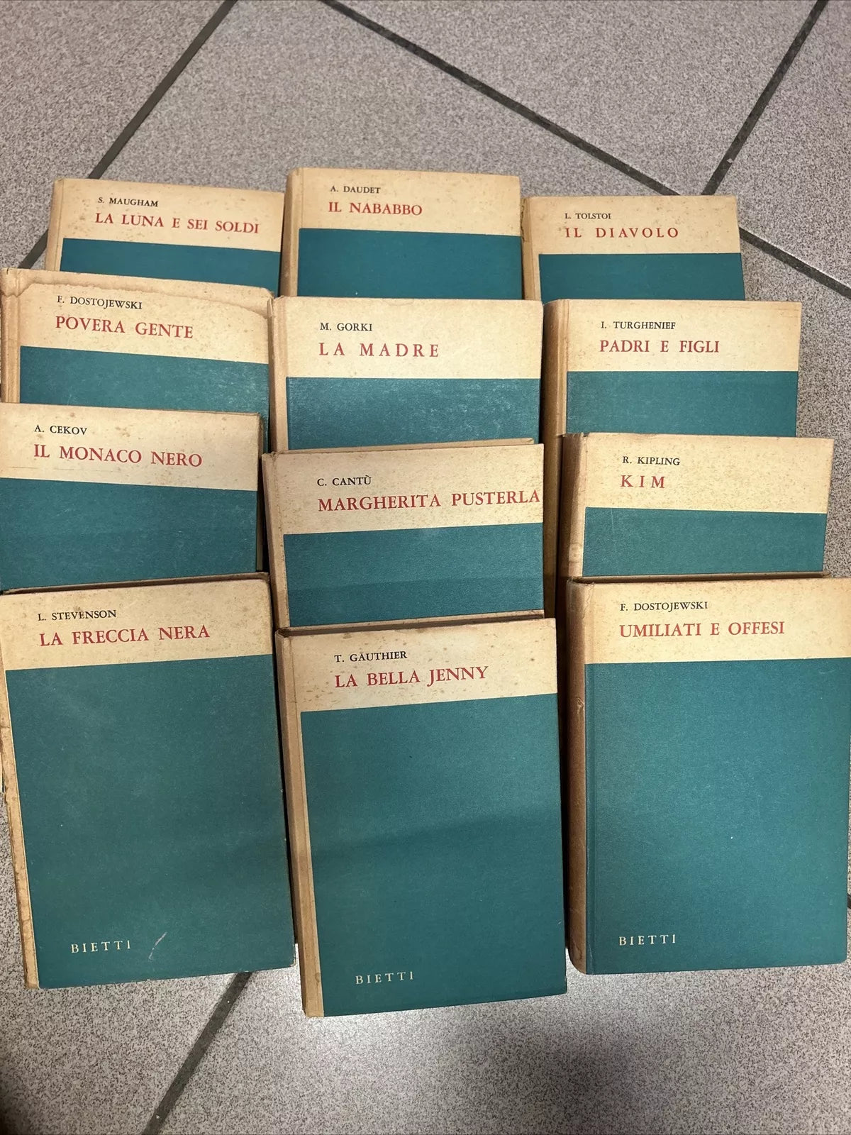 Lotto 12 Libri Romanzi Classici Bietti